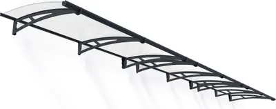 Produktbild von Palram - Canopia Vordach Aquila 6150 Anthrazit 92x615x18 cm