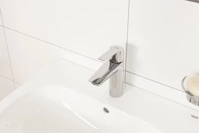Produktbild von GROHE Start, Waschbecken, Hebelgriffe, Edelstahl