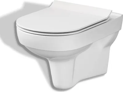 Produktbild von BADLAND WC-Toilette SLIM Soft-Close CITY-CLEANON Weiß