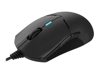 Obrázek produktu pro QPAD DX700, Pro praváky i leváky, Vertikální design, Optický, USB Typ-A, 16000 DPI, Černá