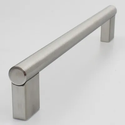 Produktbild von Handgriffshop Tjarco Möbelgriff Stahl 192 mm Küchengriff Schrankgriff Schubladengriff Möbelbeschlag Lochabstand 192mm Griff Edelstahl-Optik