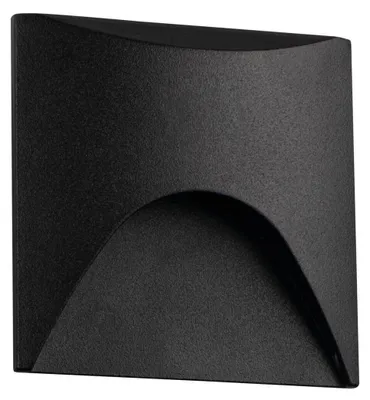Produktbild von Kanlux LED Wandeinbauleuchte Exin 2,5W neutralweiss 4000K IP65 Schwarz Aluminium 39139