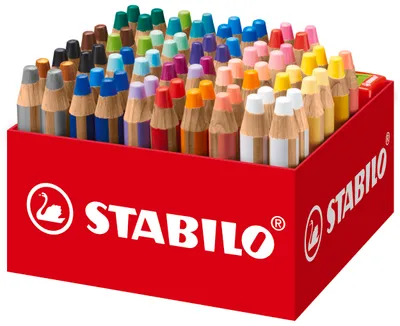 Immagine prodotto di STABILO 880/76-01 STABILO Penna multitalento in legno 3 in 1, 76er Schoolpack