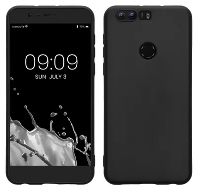 Produktbild von kwmobile 39793.01, Cover, Huawei, Honor 8 / Honor 8 Premium, Schwarz