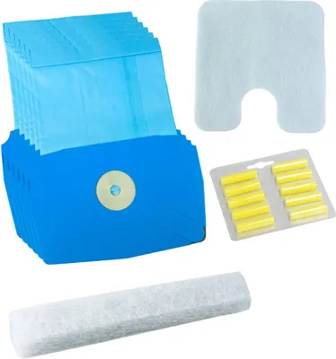 Produktbild von 10 Staubsaugerbeutel inkl. Filter Set geeignet für Lux Electrolux 770-795
