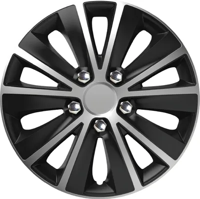 Produktbild von Z480724 Radkappen Radzierblenden SATZ (4Stück) 13 Zoll Rapide NC silber-schwarz
