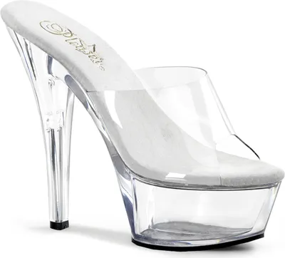 Produktbild von KISS-201 Damen Sandale von Pleaser, Transparent  , EU 40, US 10