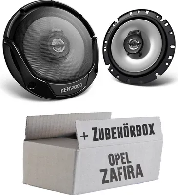 Produktbild von Lautsprecher Boxen Kenwood KFC-S1766 - 16,5cm 2-Wege Koaxialsystem Auto Einbausatz - Einbauset passend für Opel Zafira A, B - justSOUND