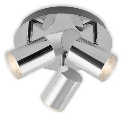 Produktbild von LED Badleuchte Spotleuchte IP44 GU10 IP44 W chrom Metall-Kunststoff Briloner