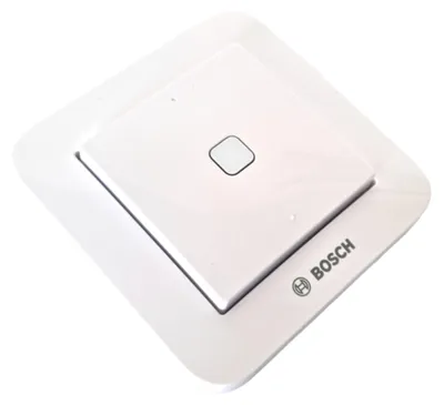 Zdjęcie produktu dla Bosch 8750000372, Biały, Przyciski, 869.525 MHz, 0 - 100 m, IP20, Bezprzewodowy