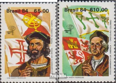 Produktbild von Briefmarken Brasilien 1984 Mi 2033-2034 (kompl.Ausg.) postfrisch Briefmarkenausstellung