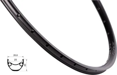Obrázok produktu pre Rim Force XC Disc 622-23 36 dier čierny (28/29) 702588