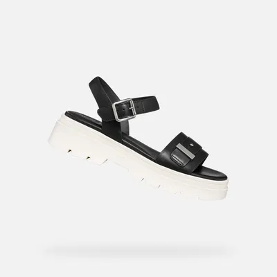 Produktbild von Geox Schwarze Damensandalen Adacter S B 41