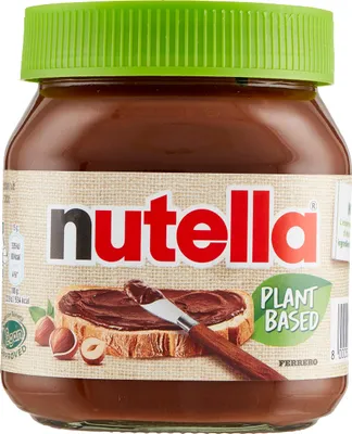 Produktbild von Nutella Plant Based Vegan pflanzlicher Nuss Nugat Brotaufstrich 350g