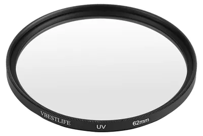 Zdjęcie produktu dla VBESTLIFE Uniwersalny, ultracienki filtr UV do obiektywów aparatów DSLR, 62 mm