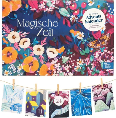 Immagine prodotto di Calendario dell'Avvento biologico: Estasi di fiori selvatici