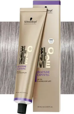 Produktbild von Schwarzkopf Blondme, 60 ml, Frauen, Blond, Couleur pour cheveux / Toner, colorants oxydants:Aqua (Water, Eau), Cetearyl Alcohol, Ammonium..., 1 Stück(e)
