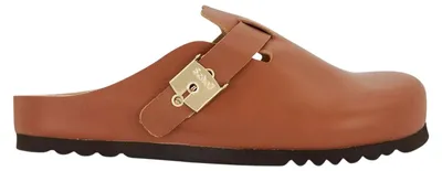 Produktbild von Damen-Clogs Scholl Grace Leather geschlossen braun Leder 38