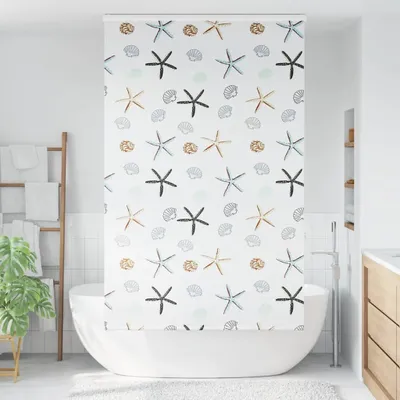 Immagine prodotto di Tenda a Rullo per Doccia Cassonetto 140x240cm Larghezza Tessuto