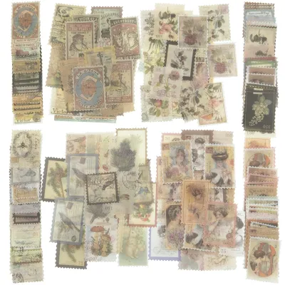 Zdjęcie produktu dla Zestaw 240 naklejek w stylu vintage