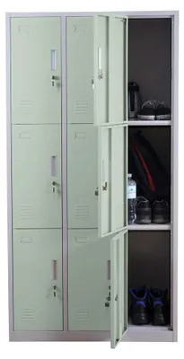 Produktbild von Schließfach Boston T829, Wertfachschrank mit 9 Fächern - grün