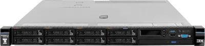 Produktbild von Lenovo System x3550 M5, 2,1 GHz, E5-2620V4, 16 GB, DDR4-SDRAM, 750 W, Rack (1U)