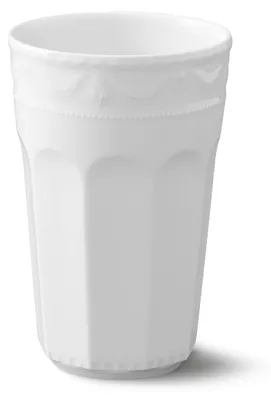 Porzellanbecher Latte Macchiato, 0,48 L, Weiß