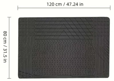 Image de Tapis de coffre universel pour voiture - Protection de coffre - PVC - Antidérapant - Imperméable - Tapis de protection