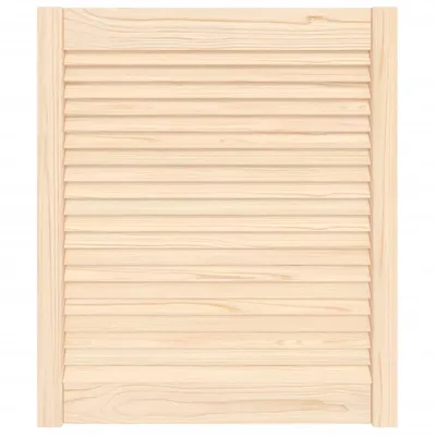 Zdjęcie produktu dla vidaXL Drzwi do szafy żaluzjowe 69x59,4 cm lite drewno sosnowe