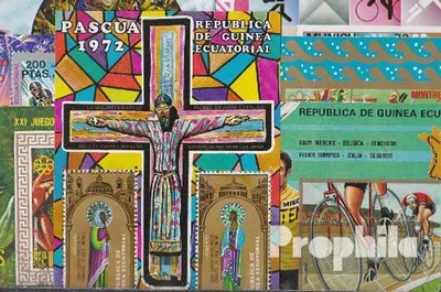 Produktbild von Briefmarken Äquatorialguinea 10 verschiedene Blöcke