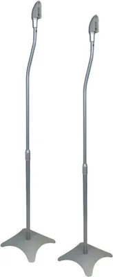 Produktbild von Azomor® Universelle Silber Lautsprecherständer für Surround- und Satellitenlautsprecher