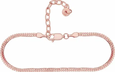 Produktbild von cai Armband 925/- Sterling Silber 15+4cm rot 360260184-19-2