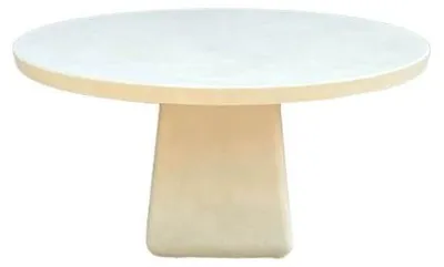 Zdjęcie produktu dla Stół Pomax Makura, biały, średnica 115 cm, wysokość 76 cm