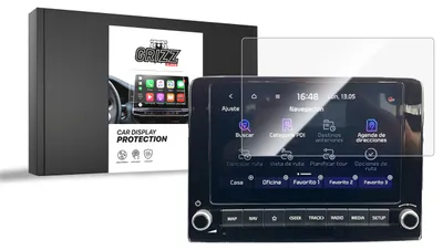Produktbild von Keramische Autodisplayfolie für Kia Stonic 8" (2022-2023), Grizz Protector