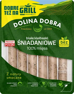 Obrázok produktu pre Biela bravčová klobása, 200 g