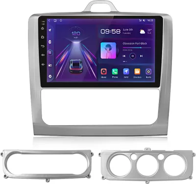 Immagine prodotto di autoradio 2din carplay android13 per ford focus ii mondeo galaxy kuga con SWC DAB+ BT wifi 2+64G