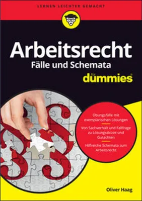 Immagine prodotto di Arbeitsrecht Fälle und Schemata für Dummies