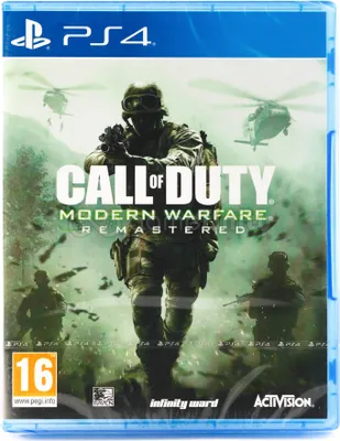 Produktbild von Activision Call of Duty: Modern Warfare Remastered, PlayStation 4, Multiplayer-Modus, M (Reif), Physische Medien