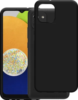 Produktbild von Hülle Samsung Galaxy A03 Schutzhülle - Cazy - Schwarz