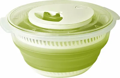 Produktbild von Emsa Basic Falt-Salatschleuder 4,0 l, Grün