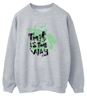 Productafbeelding van Star Wars - "The Mandalorian: Dit is de weg" sweater voor heren, model BI46653 (XL), grijs