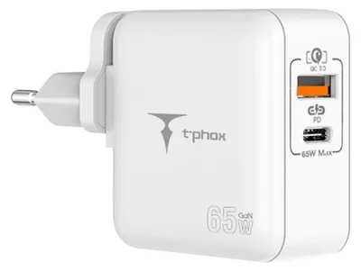 Obrázok produktu pre T-PHOX MEGA 65W GAN rýchlonabíjačka USB-C