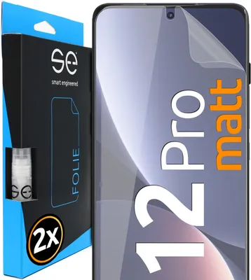 Produktbild von 2x se® 3D Schutzfolie (entspiegelt) Xiaomi 12 Pro