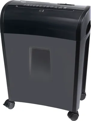 Obrázek produktu pro SENCOR SSK 482 Skartovačka CD a papíru, podélný a příčný řez až 10 listů papíru A4 (80 g/m2)/ 1 CD/ 1 kreditní karta, řez na částic:e 5 x 16 mm, šířka vstupního otvoru 220 mm, vysouvací koš, kolečka
