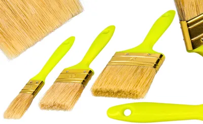 Immagine prodotto di Omgoods - Set di 3 pennelli piatti, dimensioni 25/50/63 mm