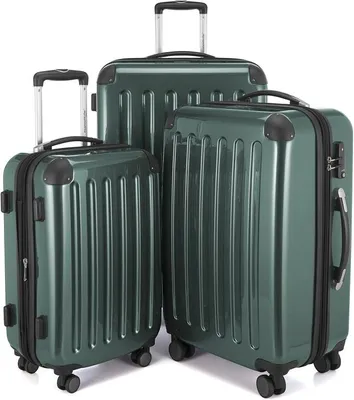 Imagen del producto de Maleta Silecomplaza Alex (55/65/75 cm), 235 litros, color verde bosque