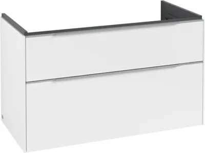 Immagine prodotto di Villeroy & Boch Subway 3.0 armoire sous lavabo, 2 tiroirs, 973x576x478mm, C57000VF, C57000VF