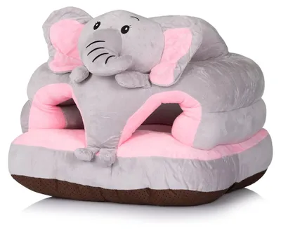 Produktbild von Chipolino Babysessel. Baby-Sofa, Sitzhilfe, 360°-Stütze, Plüsch, ab 6 Monate rosa