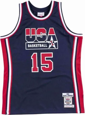 Zdjęcie produktu dla Koszulka Mitchell & Ness AJY4GS18413-USANAVY92EJH dla Męskie