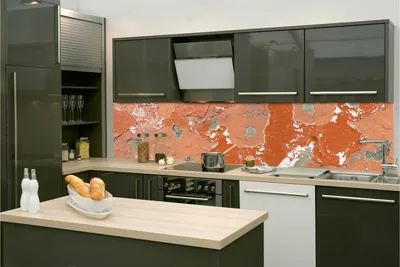 Produktbild von Küchenrückwand Folie Selbstklebend ABGEFALLENER PUTZ 260 x 60 cm - Klebefolie - Dekofolie